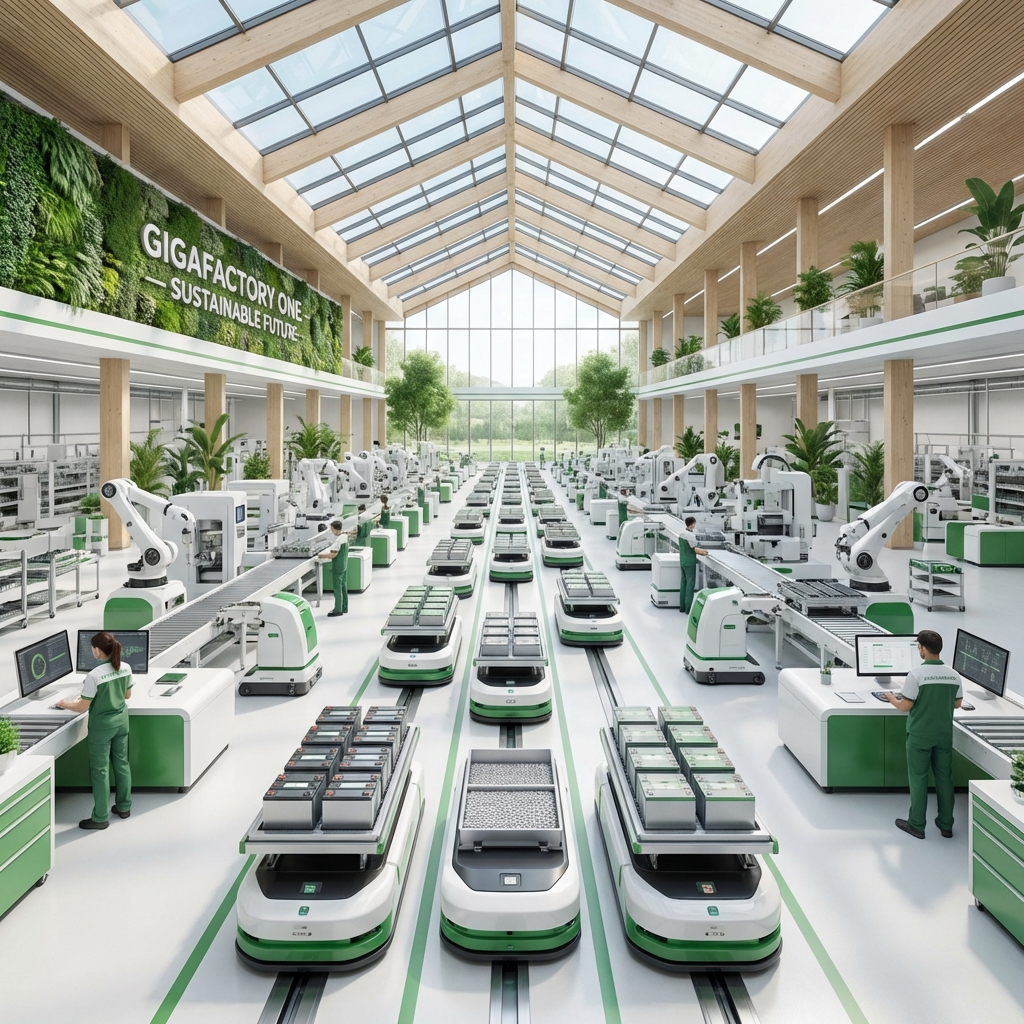 Northvolt Factory Interior